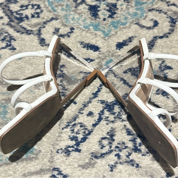 Steve Madden | Lunette Strappy Square Toe Clear Wedge - Picture 3 of 3